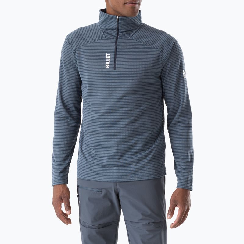 Men's fleece sweatshirt Millet Parmelan Light Fleece shadow blue