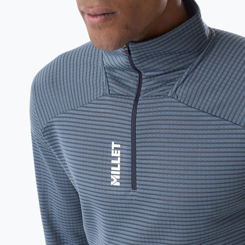 Men's fleece sweatshirt Millet Parmelan Light Fleece shadow blue 4