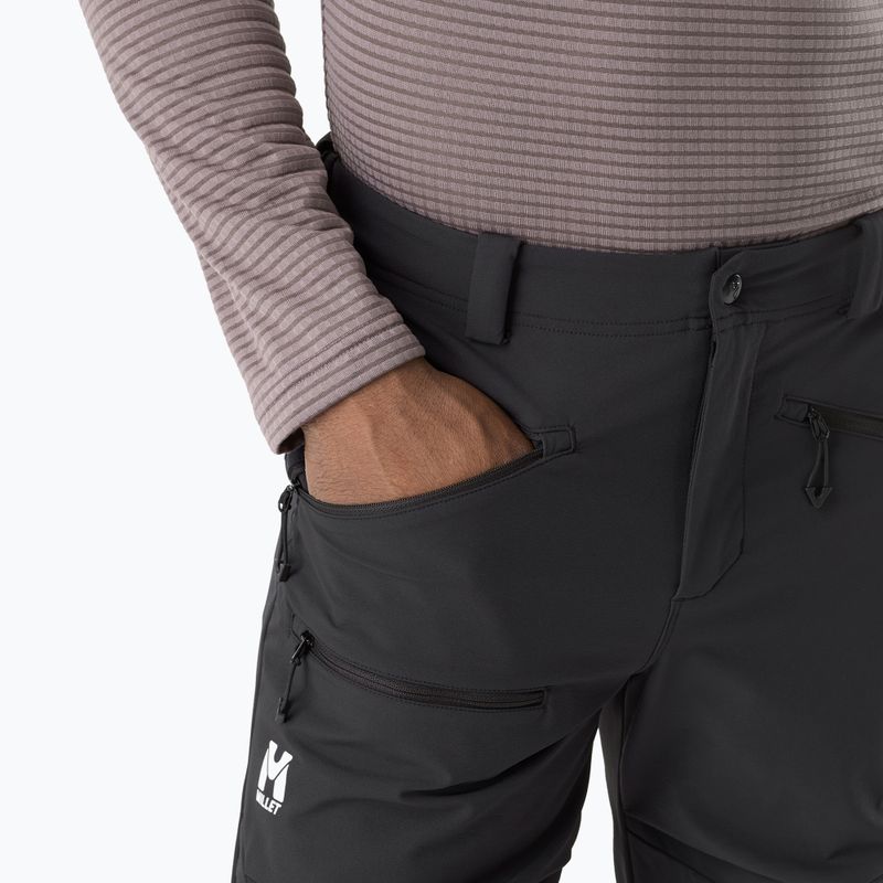 Men's trekking trousers Millet Seneca XCS200 black 5