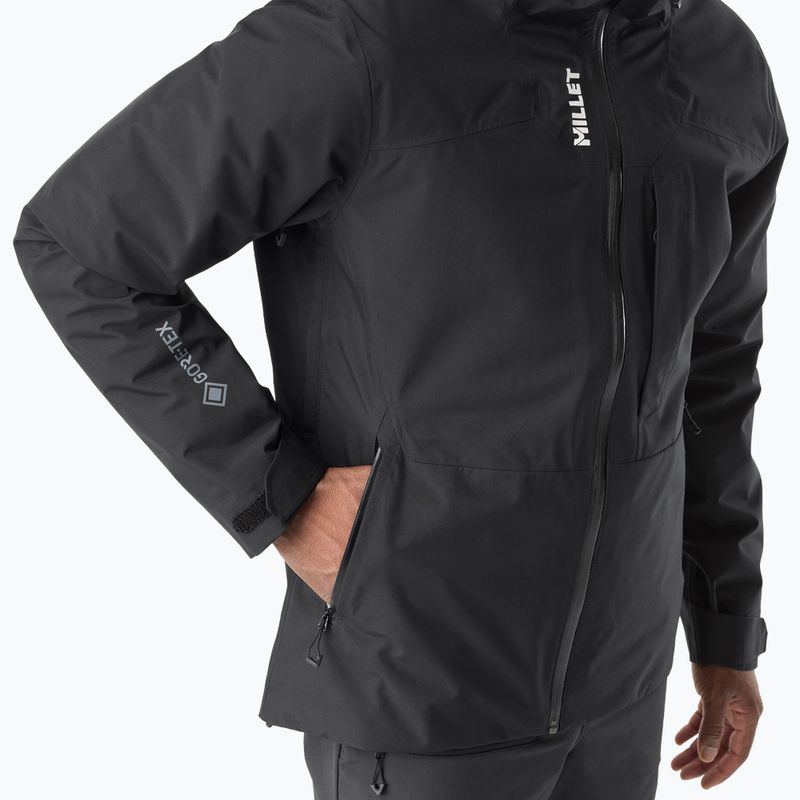 Men's rain jacket Millet Kamet Gore-Tex Jacket Jacket black 4