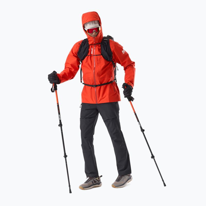 Men's rain jacket Millet Kamet Gore-Tex Jacket Jacket paprika 2