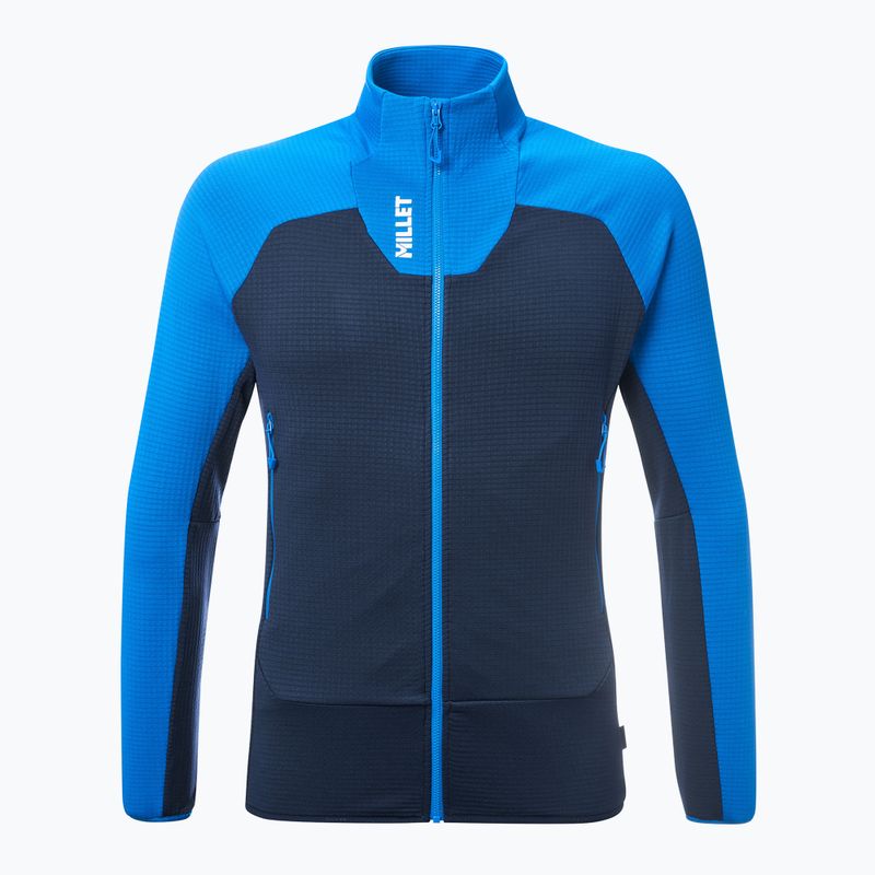 Men's sweatshirt Millet Kamet Grid HD icon blue/saphir 5