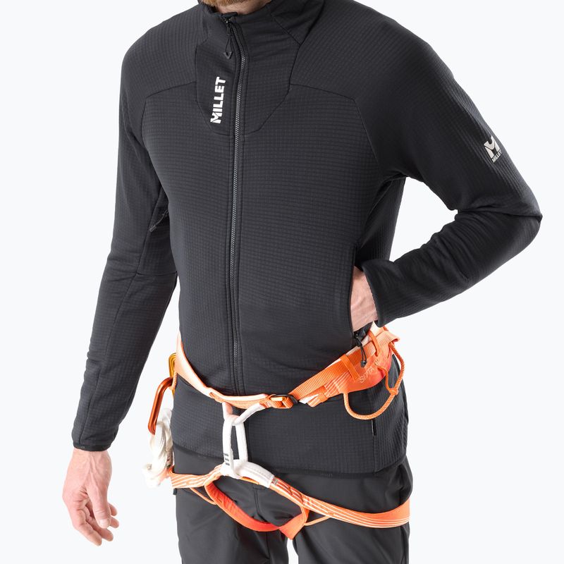 Men's sweatshirt Millet Kamet Grid HD black 4