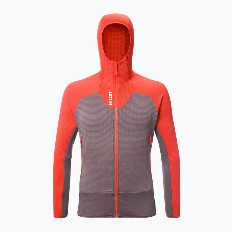 Men's sweatshirt Millet Kamet Grid HD paprika/pepper 5