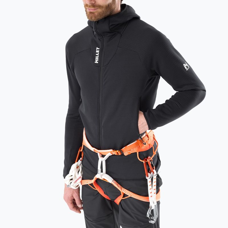 Men's sweatshirt Millet Kamet Grid HD black 4