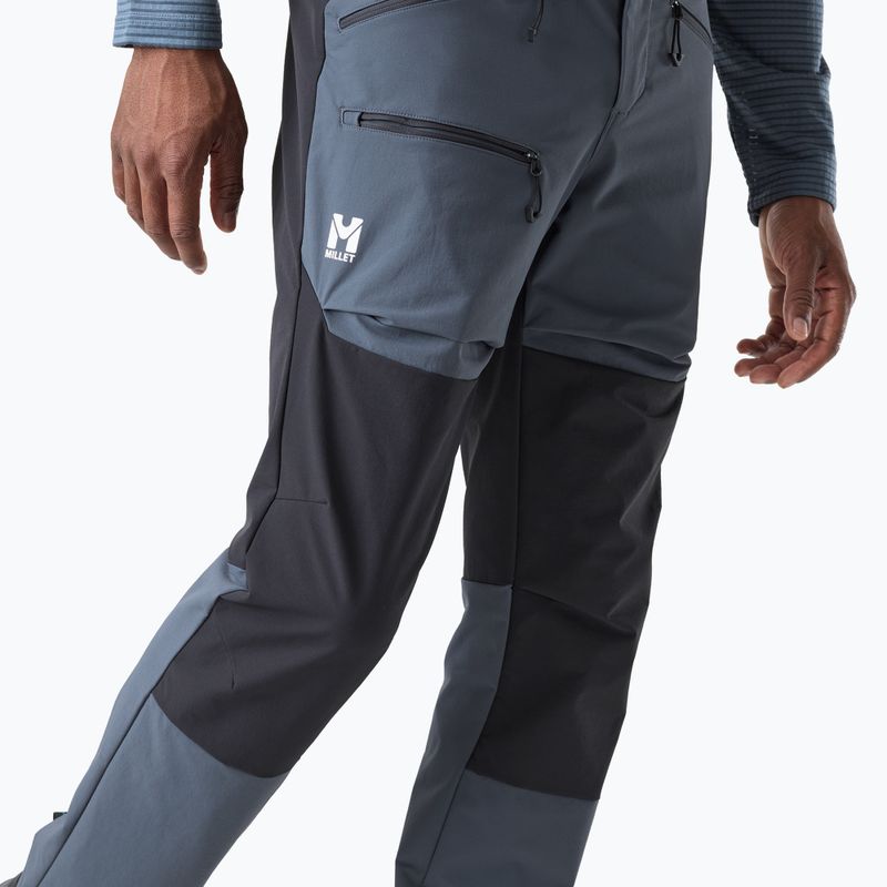 Men's trekking trousers Millet Seneca XCS200 shadow blue/black 4