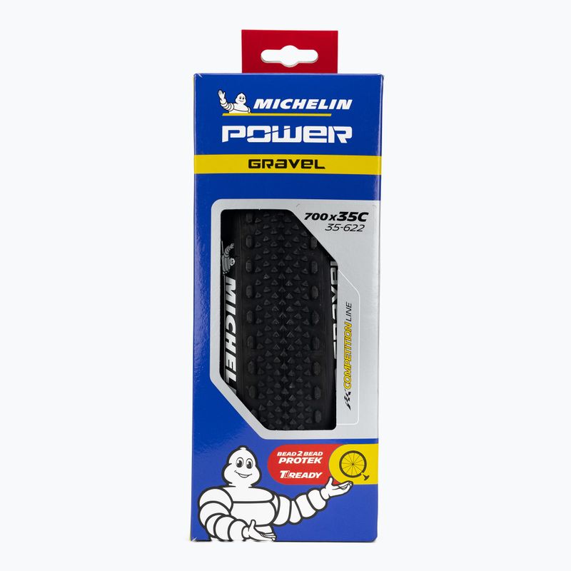 Michelin Power Gravel Ts Tlr V2 Kevlar Competition Line bicycle tyre black 424679 2