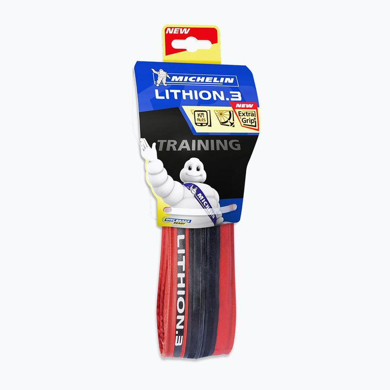 Michelin Lithion3 Ts Kevlar Performance Line red 432310 bicycle tyre 3