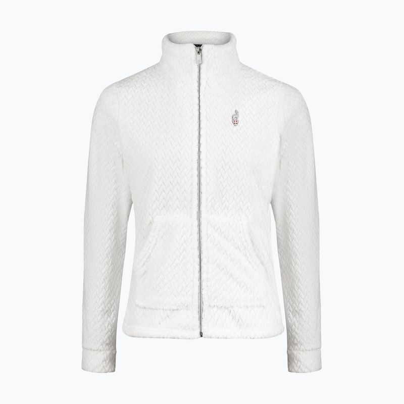 Women's sweatshirt Aulp Becco Coral Fleece blanc 6
