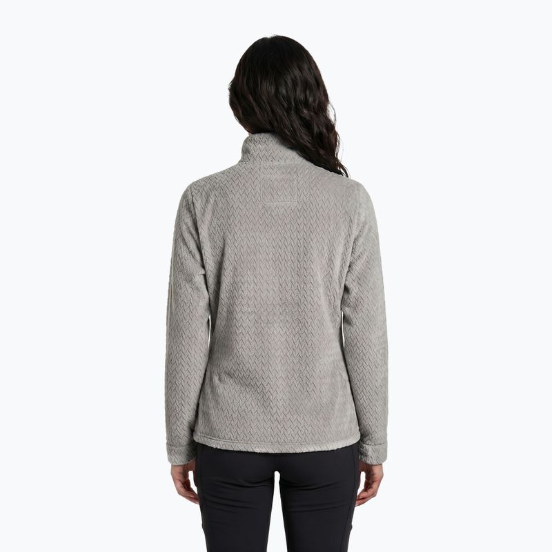 Women's sweatshirt Aulp Becco Coral Fleece sepia 4