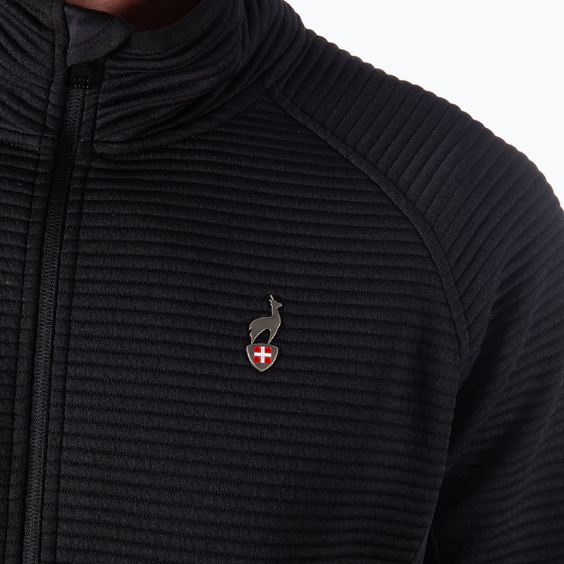 Men's wind jacket Aulp Numix Jacquard Knit black 3