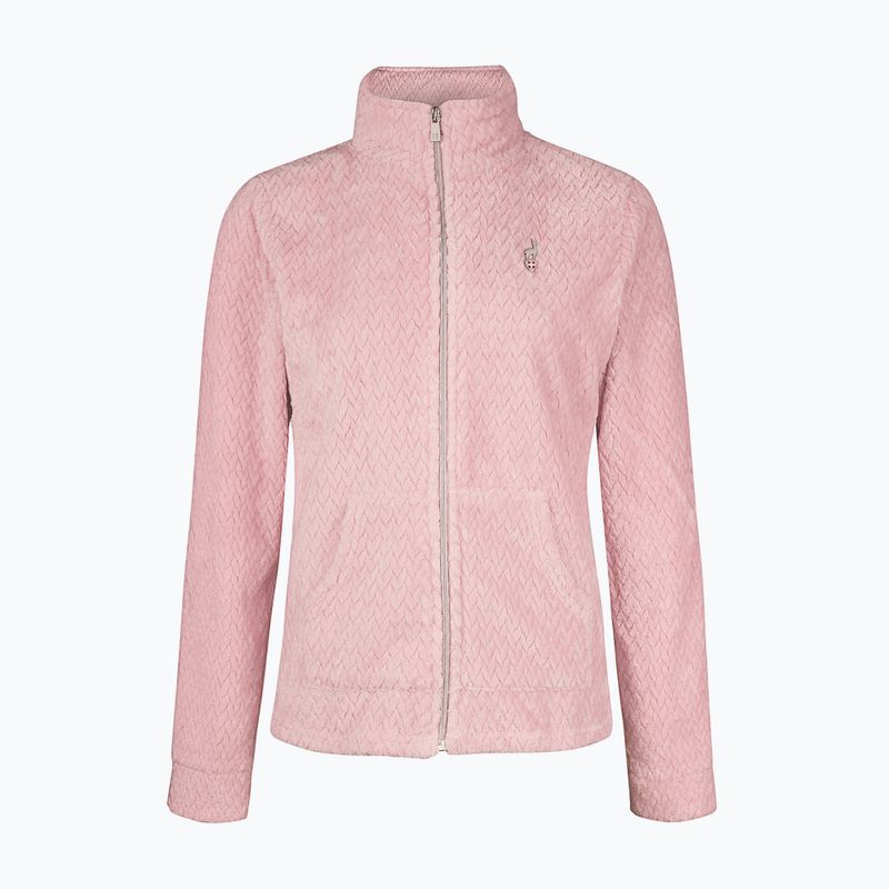 Women's sweatshirt Aulp Becco Coral Fleece powder pink 3