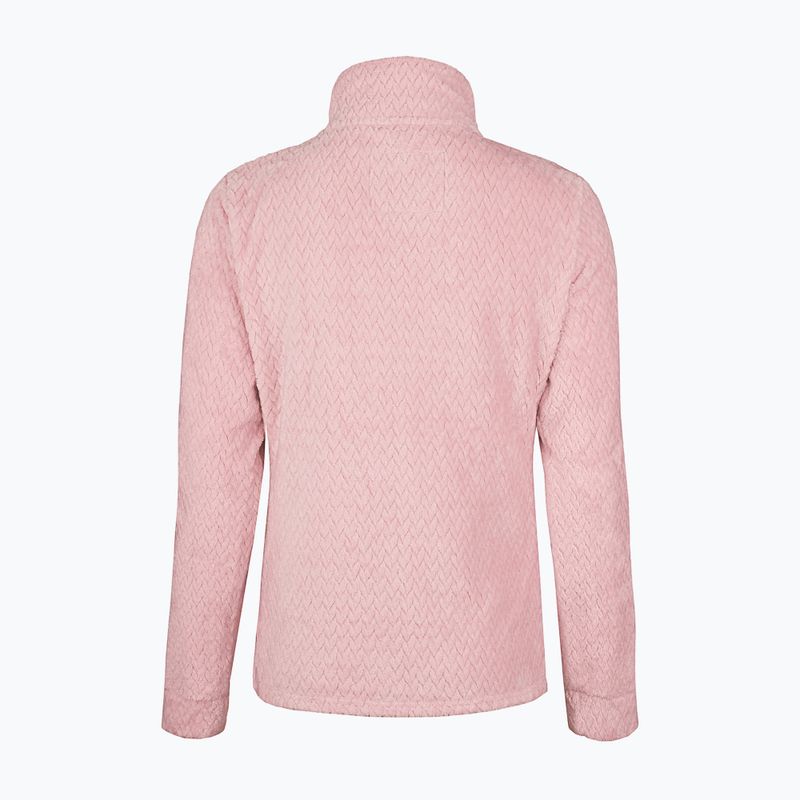 Women's sweatshirt Aulp Becco Coral Fleece powder pink 4