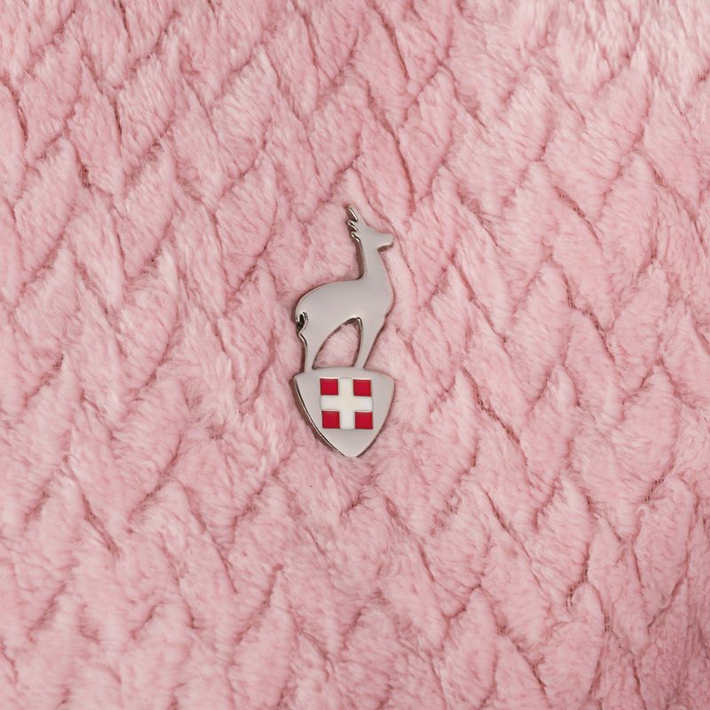 Women's sweatshirt Aulp Becco Coral Fleece powder pink 6