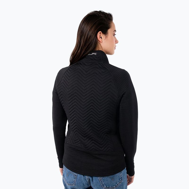 Women's wind jacket Aulp Simix Jacquard Knit black 2