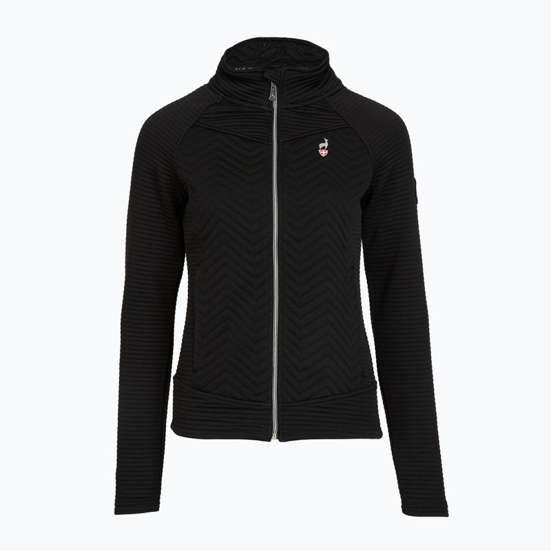 Women's sweatshirt Aulp Simix Jacquard Knit black 3