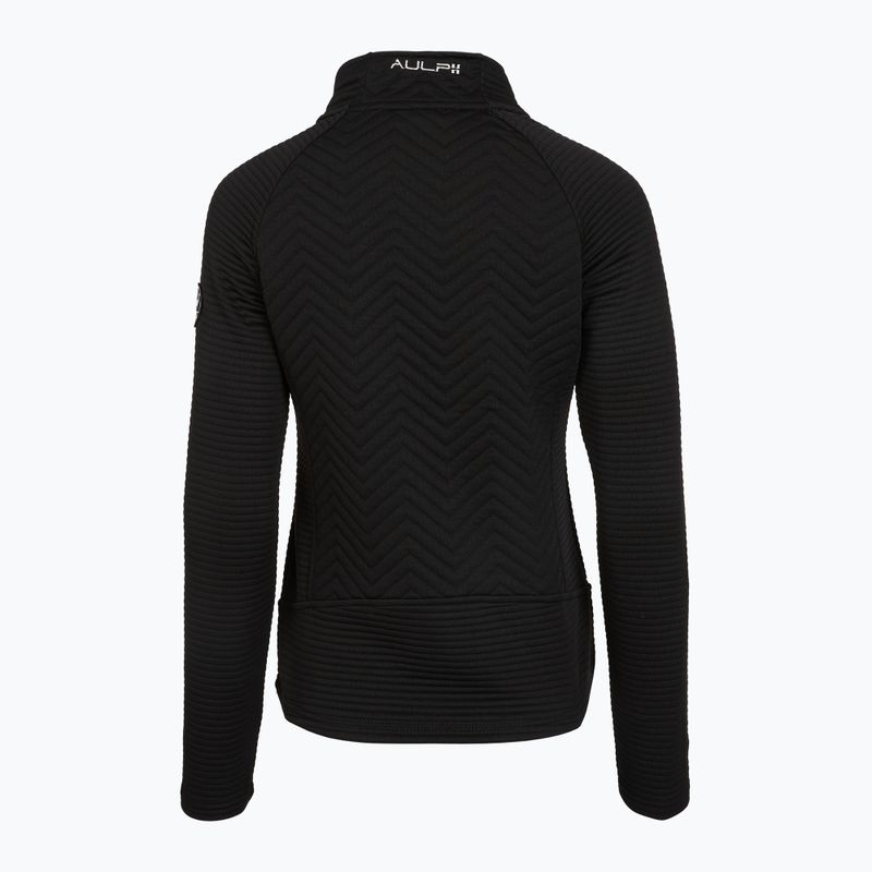 Women's sweatshirt Aulp Simix Jacquard Knit black 4