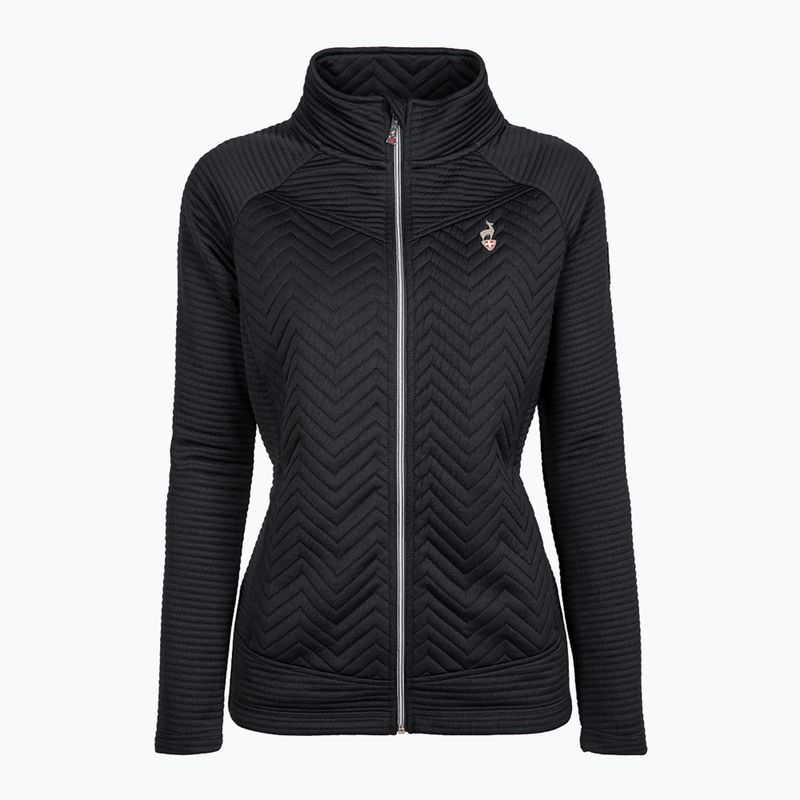 Women's wind jacket Aulp Simix Jacquard Knit black 6