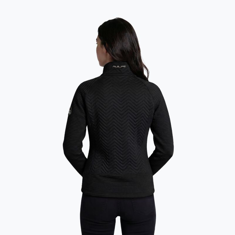 Women's sweatshirt  Aulp Simix Jacquard Knit black 4