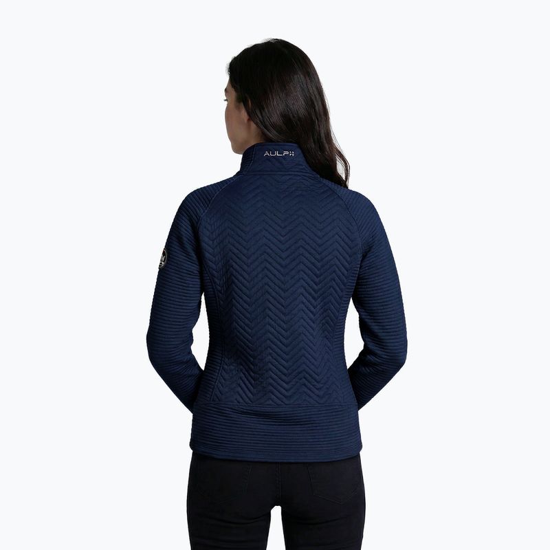 Women's sweatshirt Aulp Simix Jacquard Navy 2