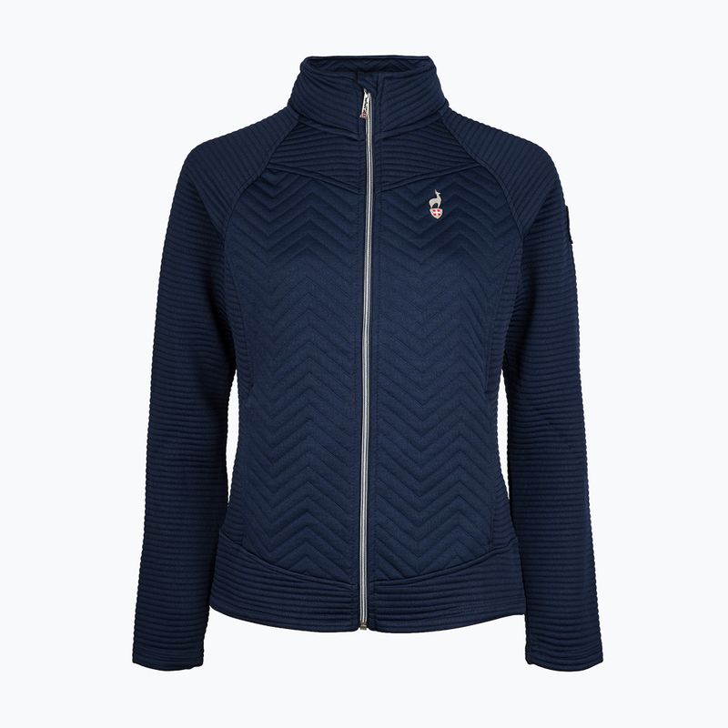 Women's sweatshirt Aulp Simix Jacquard Navy 3