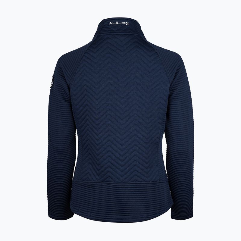 Women's sweatshirt Aulp Simix Jacquard Navy 4