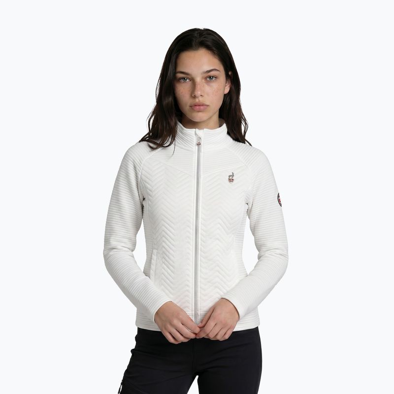 Women's sweatshirt  Aulp Simix Jacquard Knit white 2