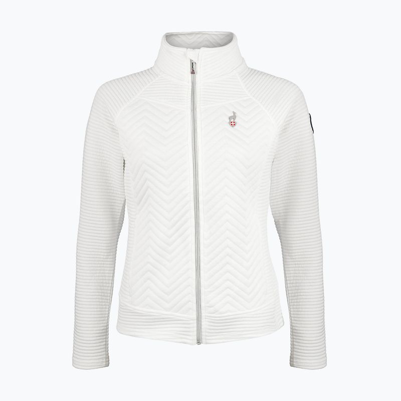 Women's sweatshirt  Aulp Simix Jacquard Knit white 9