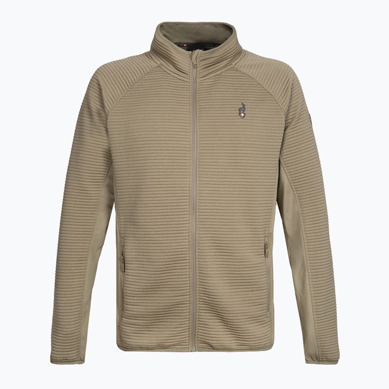 Men's wind jacket Aulp Numix Jacquard Knit light kaki 5