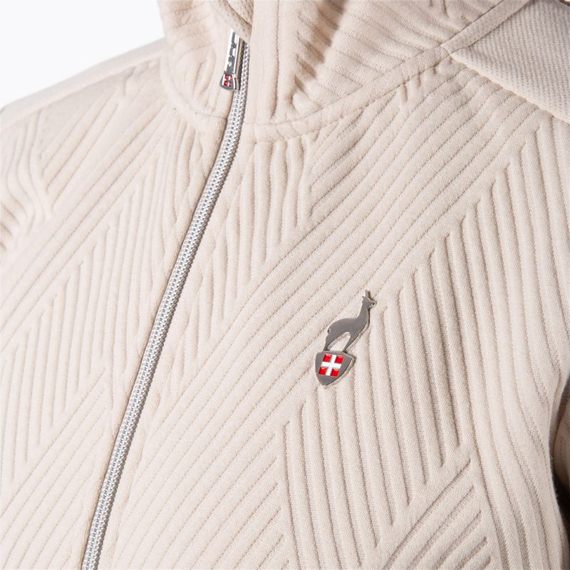 Women's wind jacket Aulp Simix Jacquard Knit sand 3