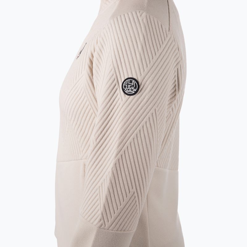 Women's wind jacket Aulp Simix Jacquard Knit sand 4