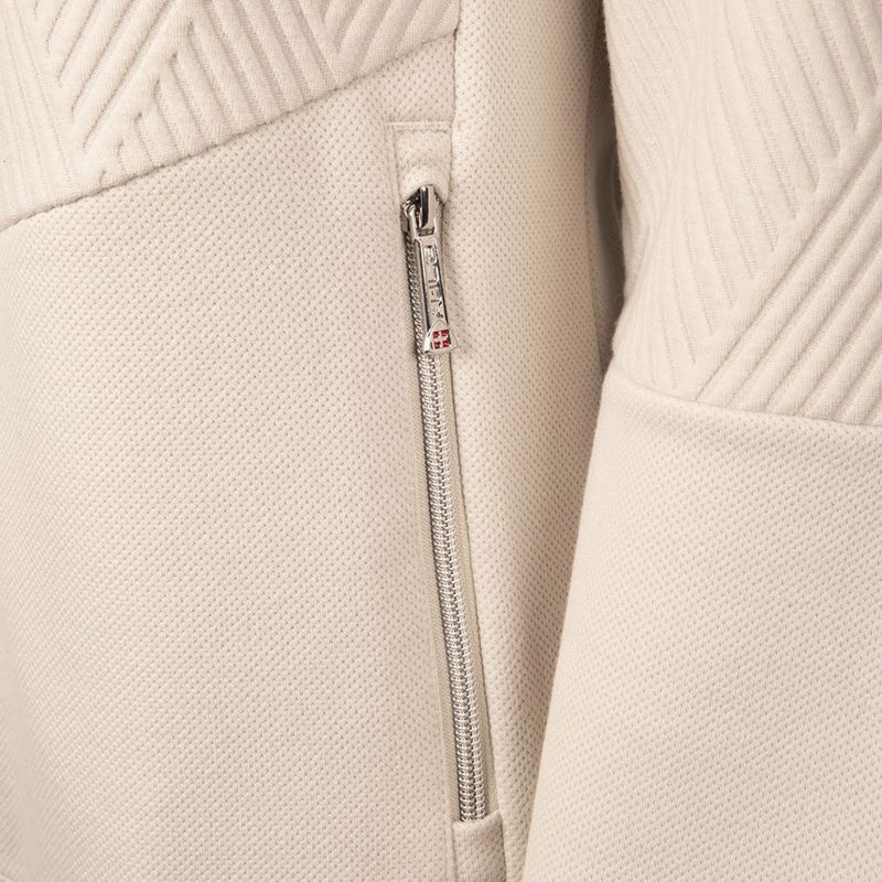 Women's wind jacket Aulp Simix Jacquard Knit sand 9