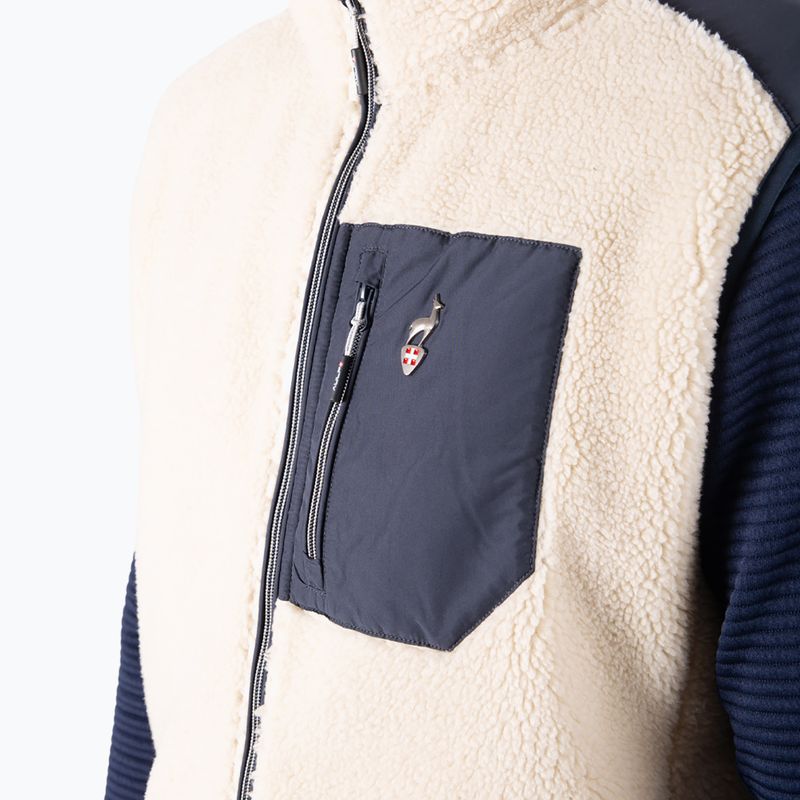Men's gilet Aulp Tarik Sherpa greige 3