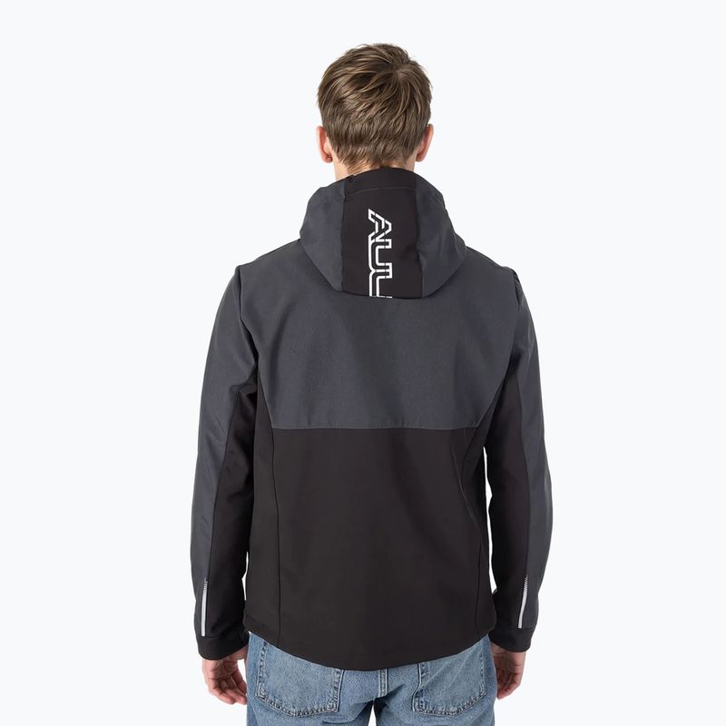 Men's softshell jacket Aulp Tiago anthracite melange 2