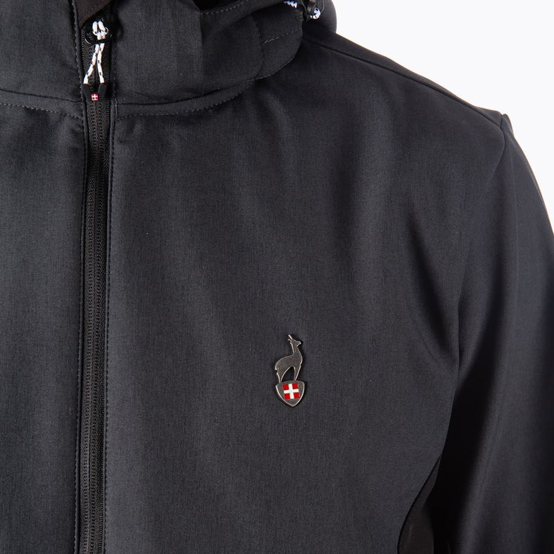 Men's softshell jacket Aulp Tiago anthracite melange 9