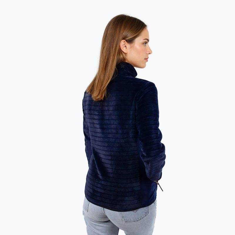 Women's sweatshirt Aulp Verko Coral Fleece navy 2