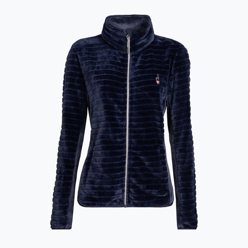 Women's sweatshirt Aulp Verko Coral Fleece navy 5