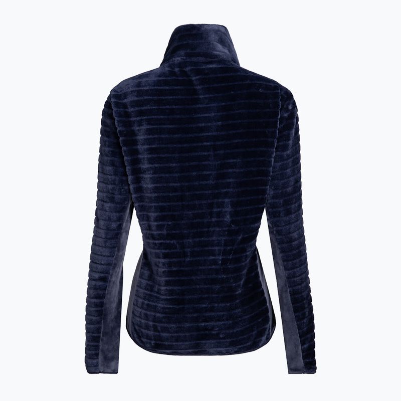 Women's sweatshirt Aulp Verko Coral Fleece navy 6