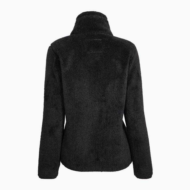 Women's sweatshirt Aulp Visha Coral Fleece black 6