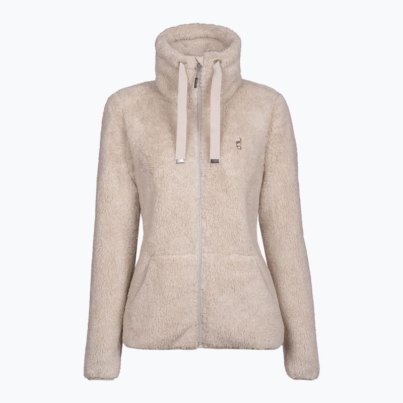 Women's sweatshirt Aulp Visha Coral Fleece sand 3
