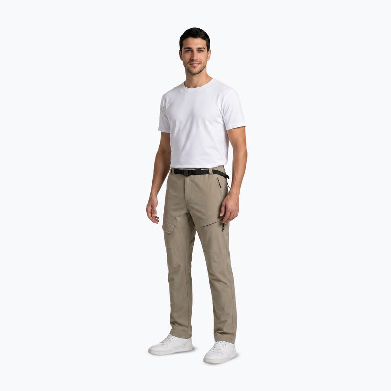 Men's trekking trousers Aulp Brady light khaki 2