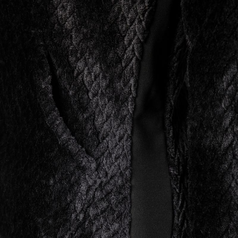 Women's sweatshirt Aulp Becco Coral Fleece black 7