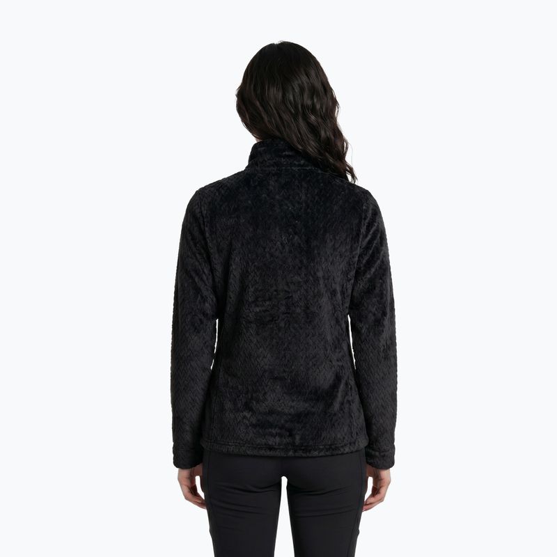 Women's sweatshirt Aulp Becco Coral Fleece black 4