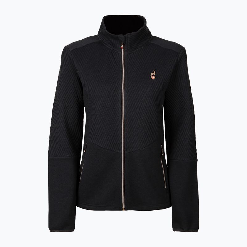 Women's fleece sweatshirt Aulp Batik black 6