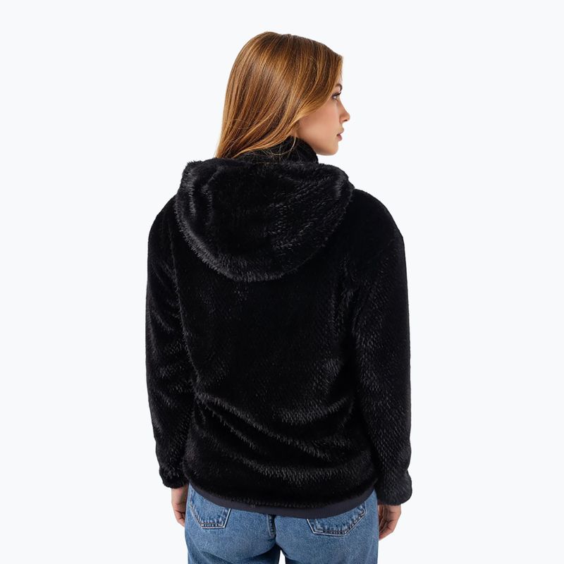 Women's winter jacket Aulp Candy Faux Fur black 2