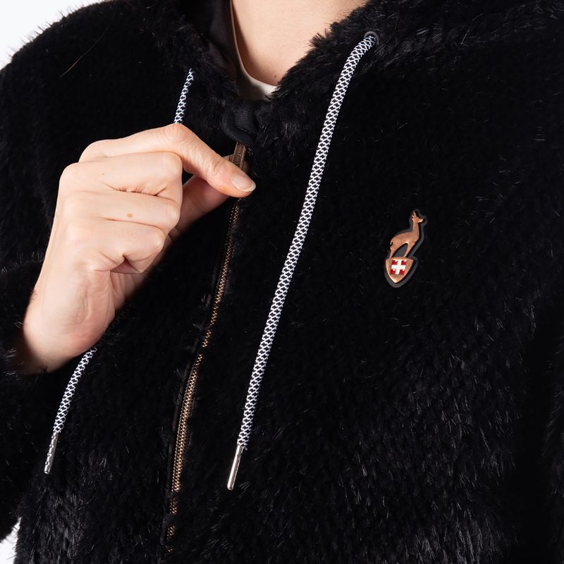 Women's winter jacket Aulp Candy Faux Fur black 4