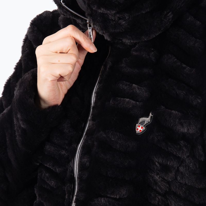 Women's winter jacket Aulp Candy Faux Fur black 4