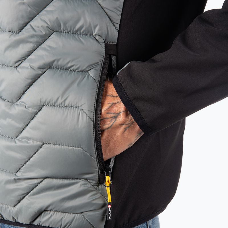 Men's hybrid jacket Aulp Clint Hybrid bark 4