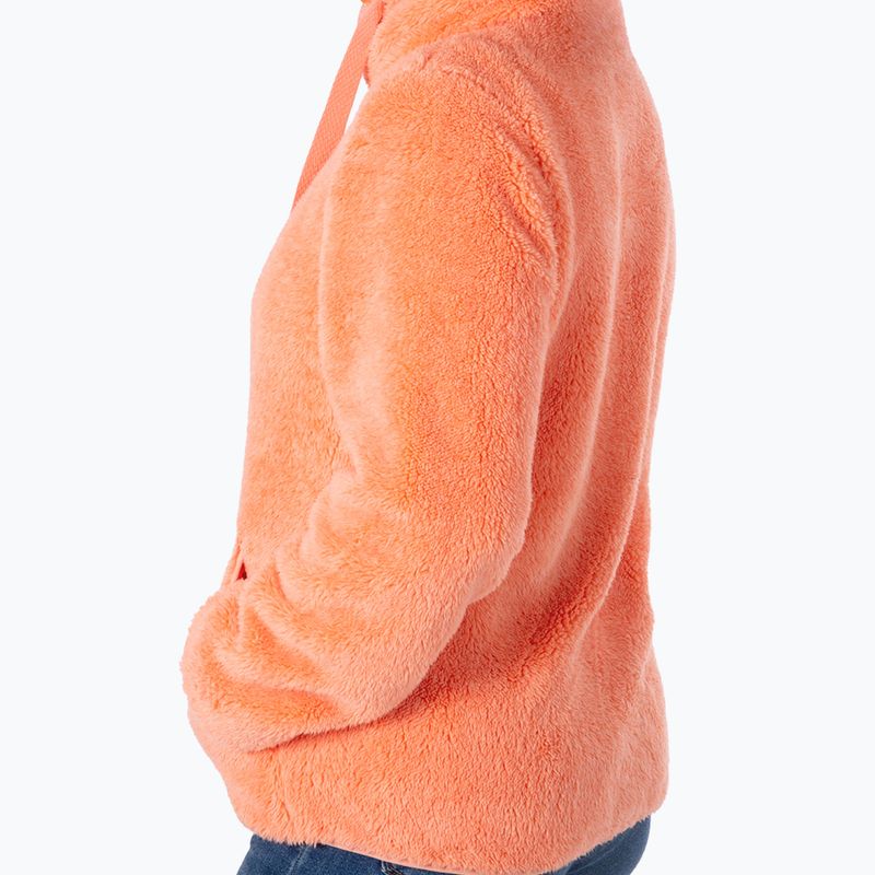Women's sweatshirt Aulp Visha Coral Fleece hibiscus 3