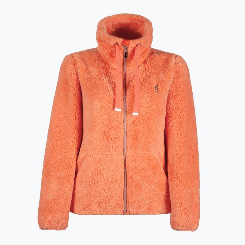 Women's sweatshirt Aulp Visha Coral Fleece hibiscus 5